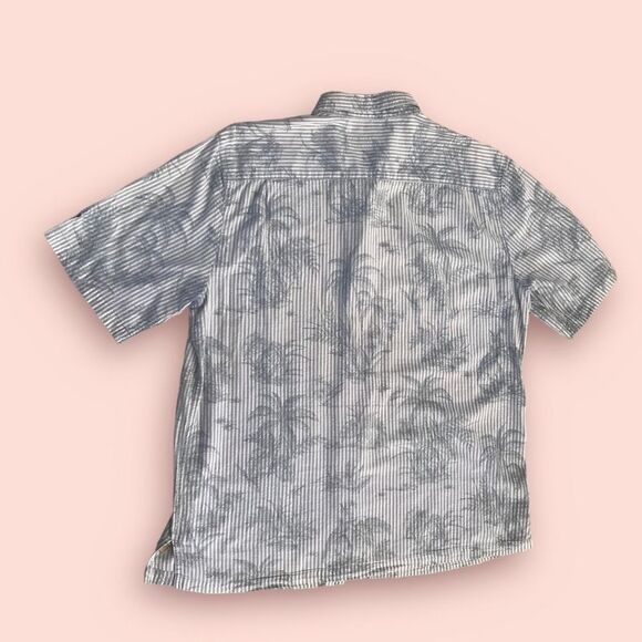 Vintage 90s Caribbean Joe Hawaiian Cotton Buttondown Shirt - Picture 6 of 8
